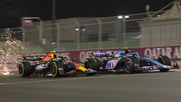 Perez vs. Gasly - Formel  1  - GP Katar 2023