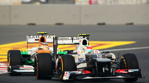 Perez vs. Hülkenberg GP Indien 2012