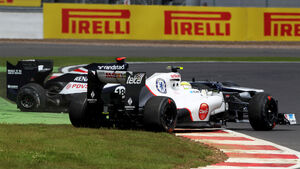 Perez vs. Maldonado GP England Silverstone 2012