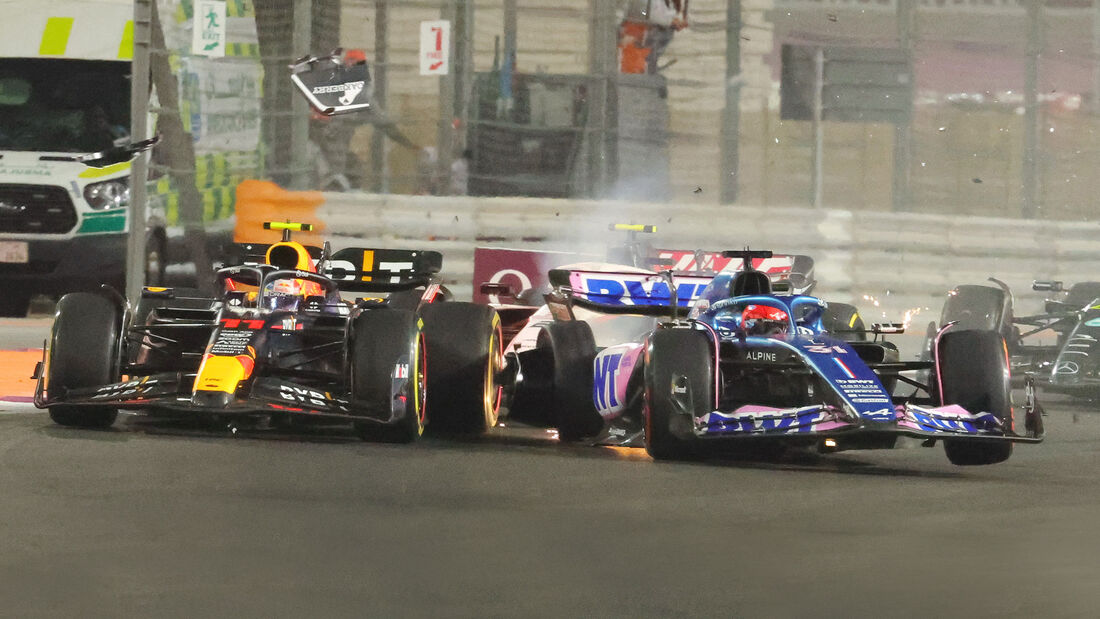 Perez vs. Ocon - Formel  1  - GP Katar 2023