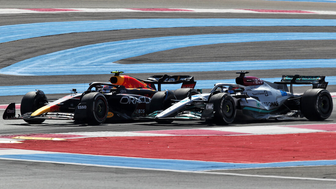 Perez vs. Russell - Formel 1 - GP Frankreich 2022