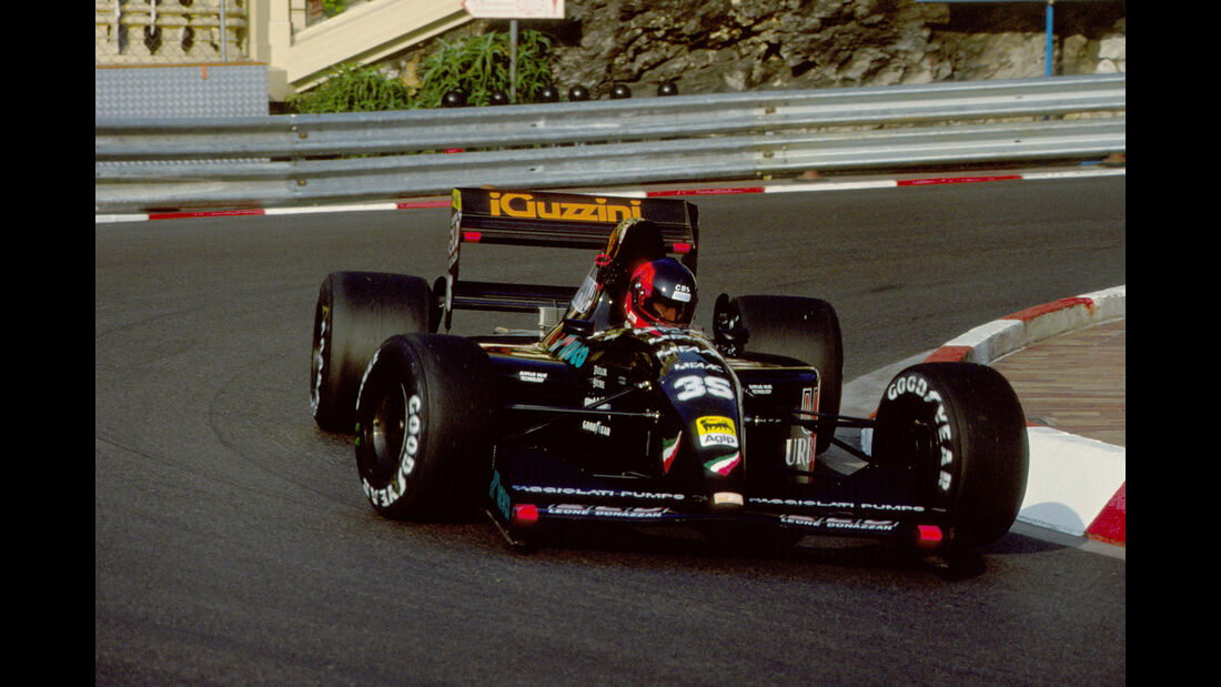 Perry McCarthy - Andrea Moda Judd-V10 - GP Monaco 1992