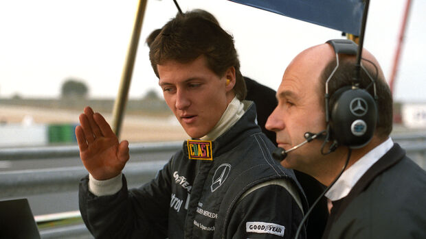 Peter Sauber - Michael Schumacher - 1991