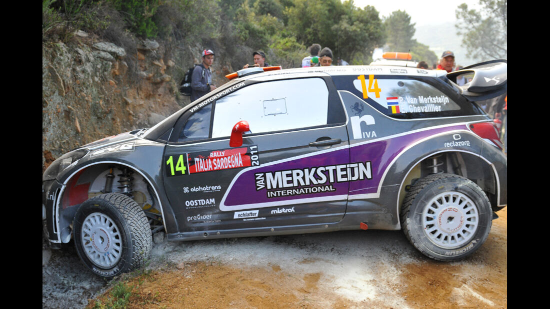 Peter van Merksteijn WRC Rallye Sardinien 2011