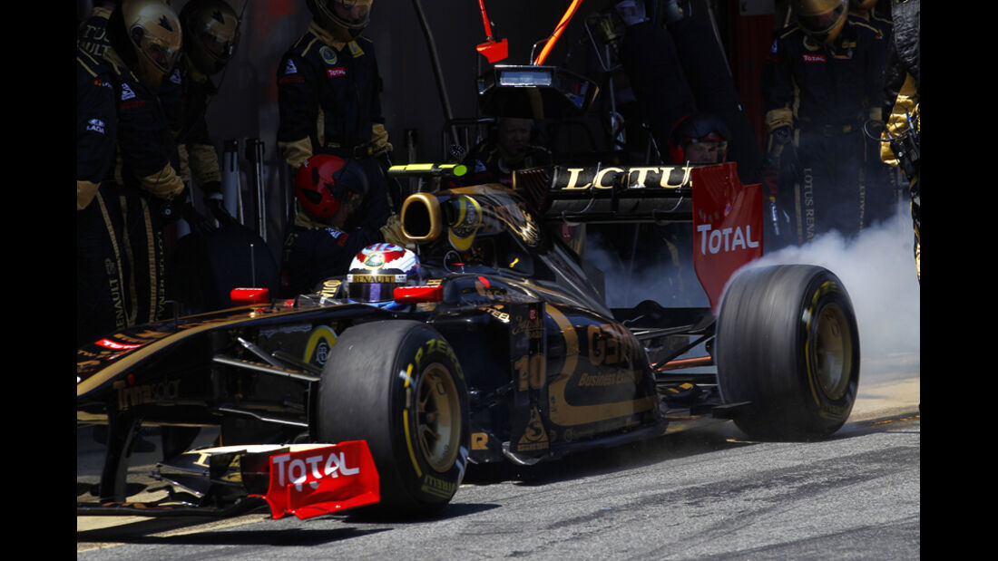 Petrov Burnout Pirelli 2011