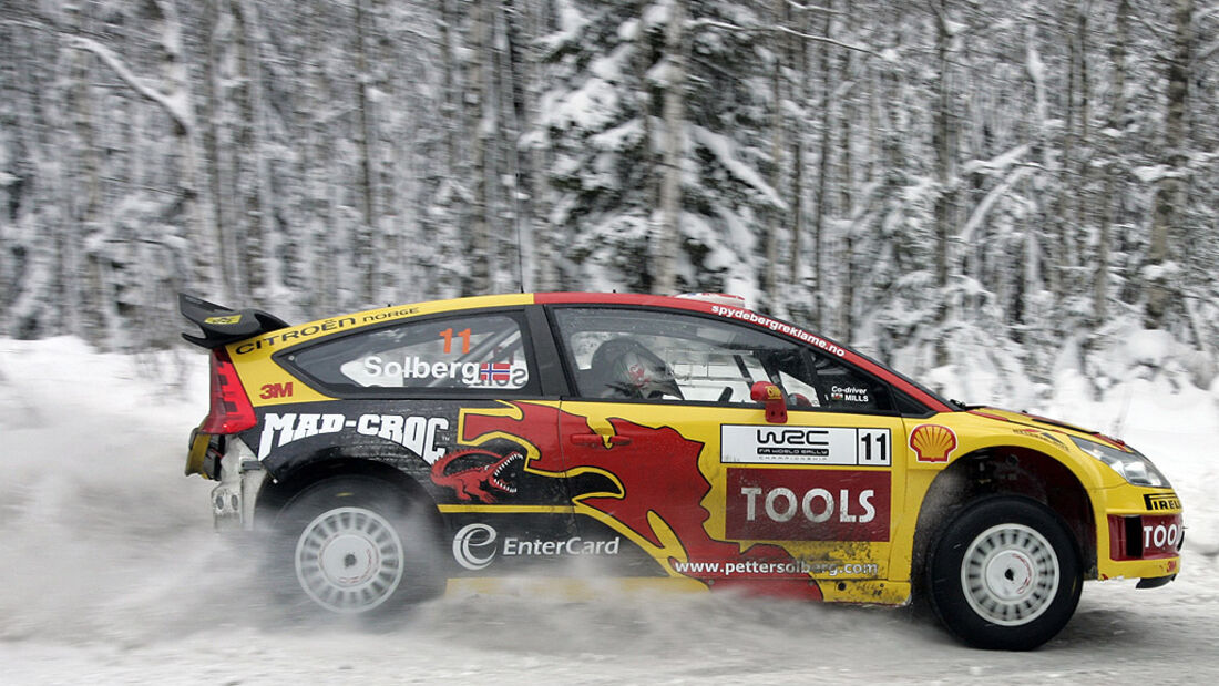 Petter Solberg Citroen C4 WRC