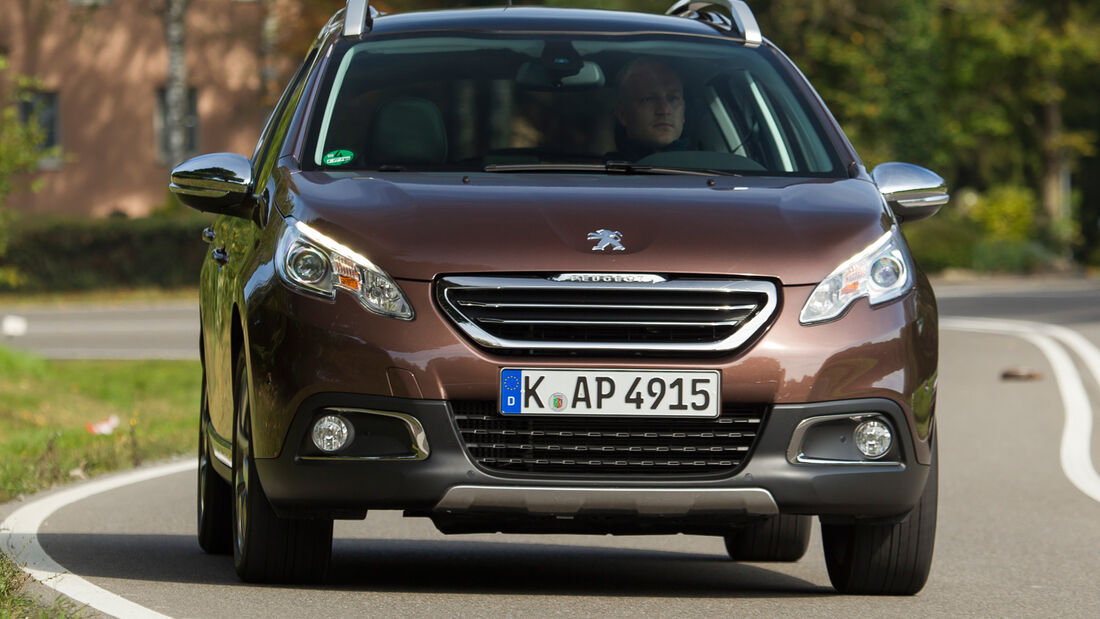 Peugeot 2008 e-HDi 115, Frontansicht