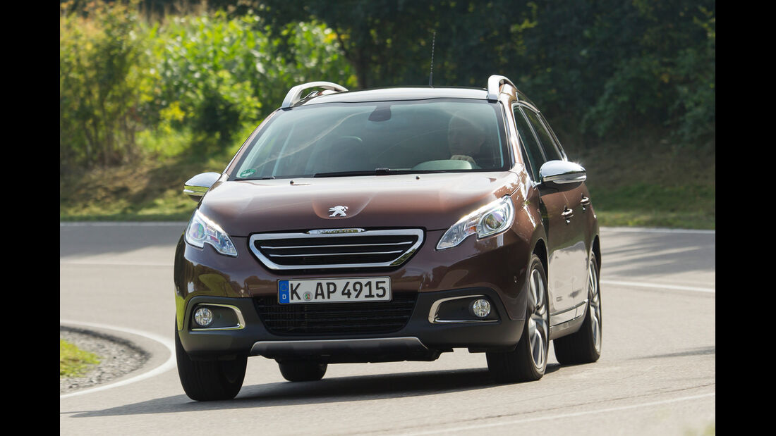 Peugeot 2008 e-HDi 115, Frontansicht