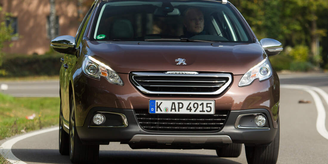 Peugeot 2008 e-HDi 115, Frontansicht