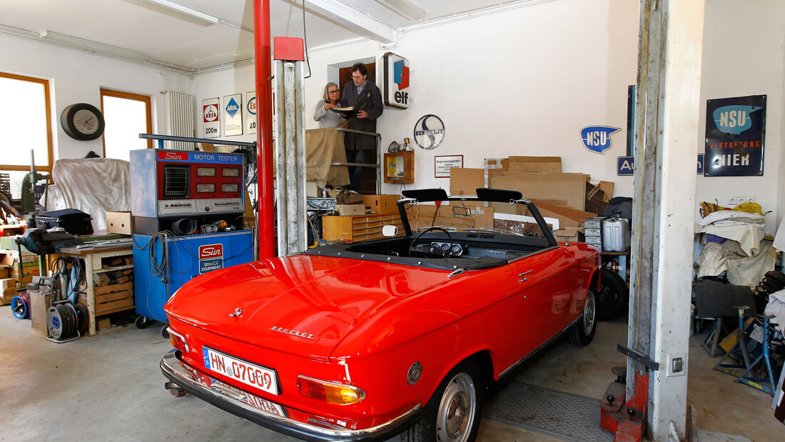 Peugeot 204 Cabriolet, Heck