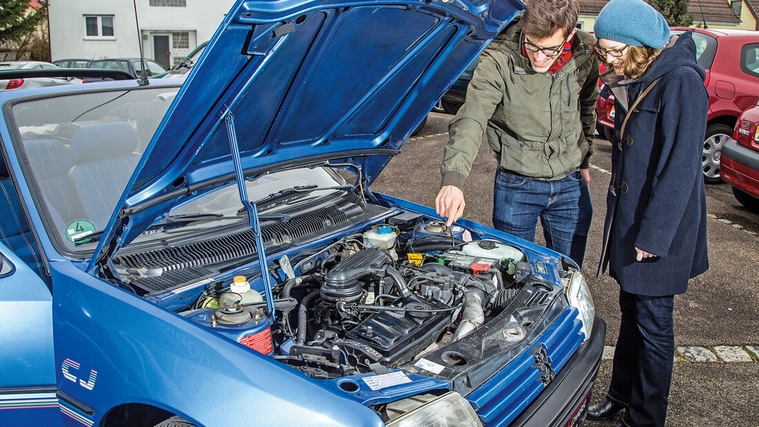 Peugeot 205 Cabriolet CJ, Motor