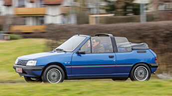 Peugeot 205 Cabriolet CJ, Seitenansicht