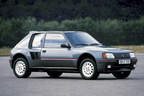 Peugeot 205 GTI, Frontansicht