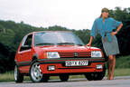 Peugeot 205 GTI, Frontansicht