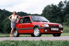 Peugeot 205 GTI, Frontansicht