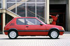 Peugeot 205 GTI, Frontansicht