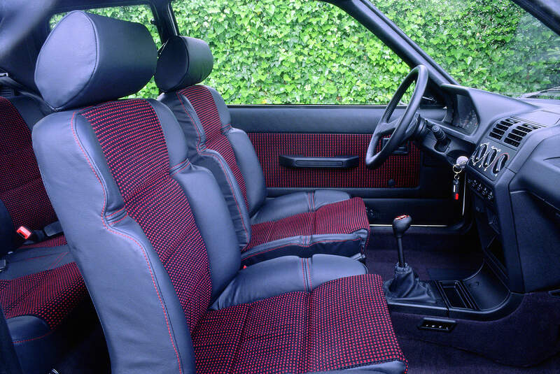 Peugeot 205 GTI, Frontansicht