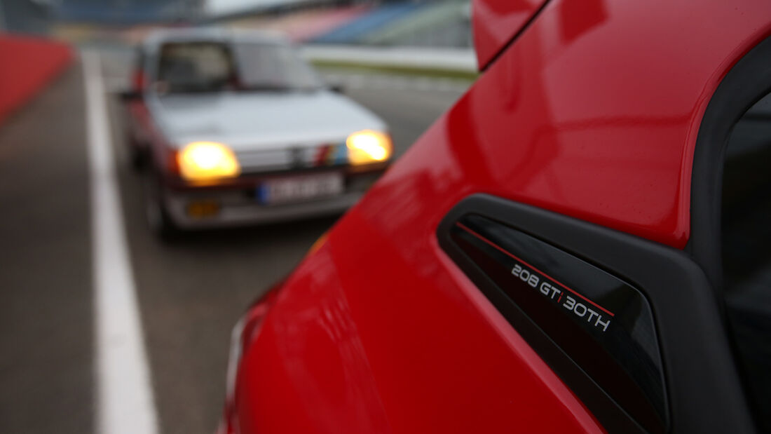 Peugeot 205 GTi und 208 Gti, Impression