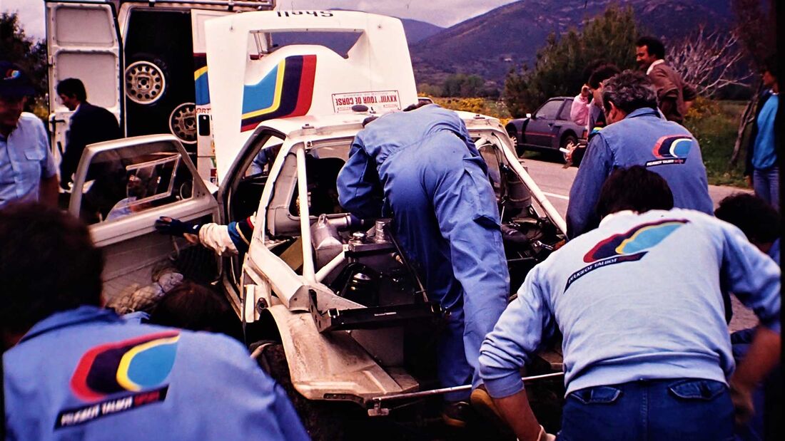 Peugeot 205 T16 Rallye Tour de Corse 1984