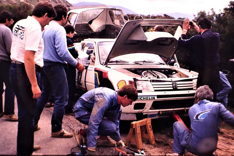 Peugeot 205 T16 Rallye Tour de Corse 1984