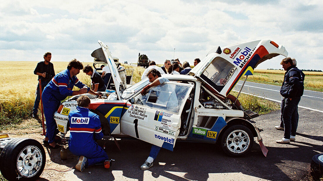 Peugeot 205 im Rallye-Sport