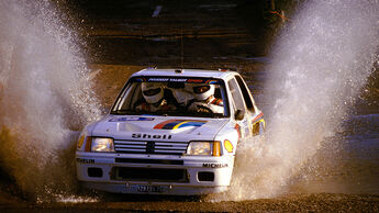 Peugeot 205 im Rallye-Sport