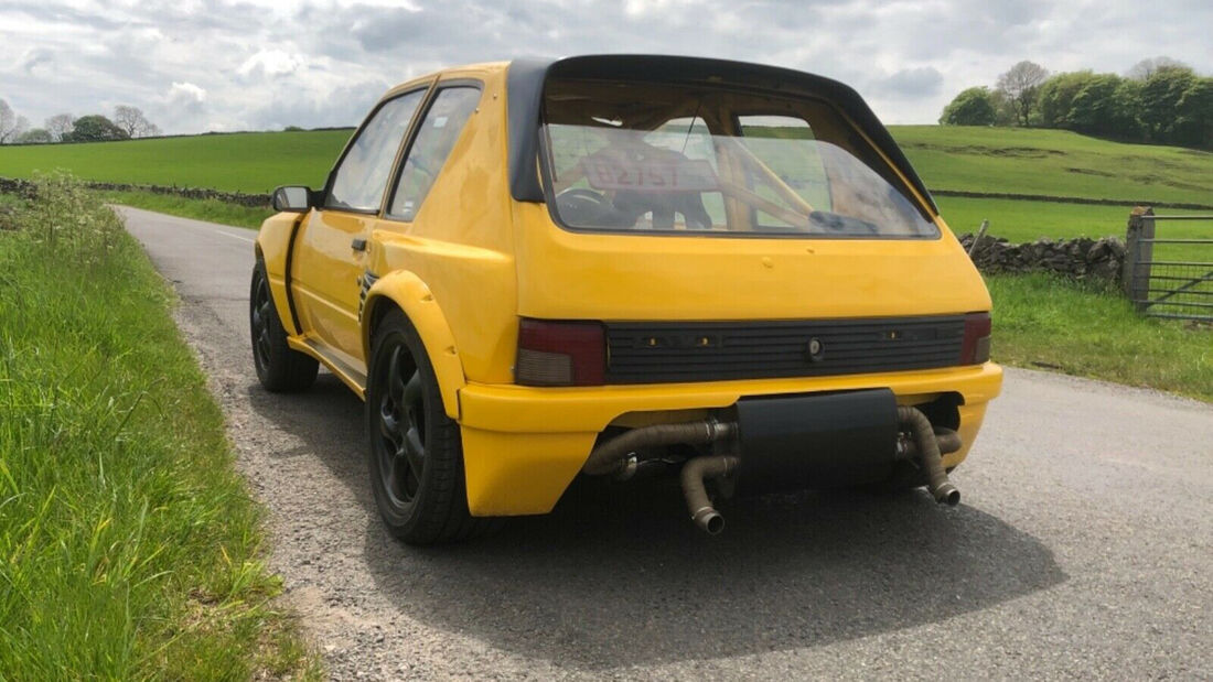 Peugeot 205 mit Porsche-Boxster-Motor