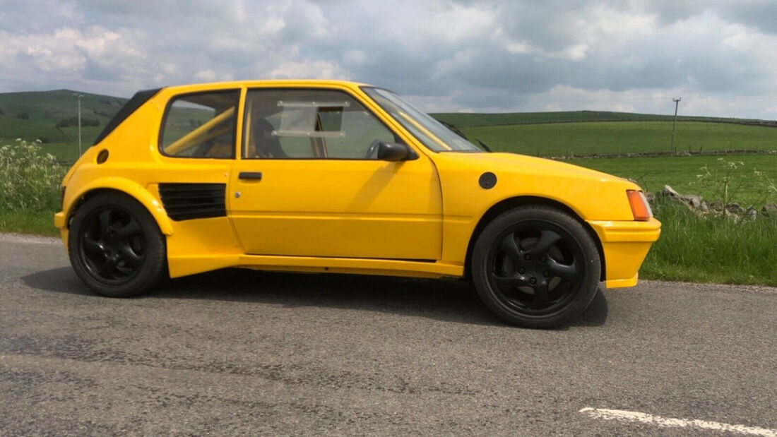 Peugeot 205 mit Porsche-Boxster-Motor