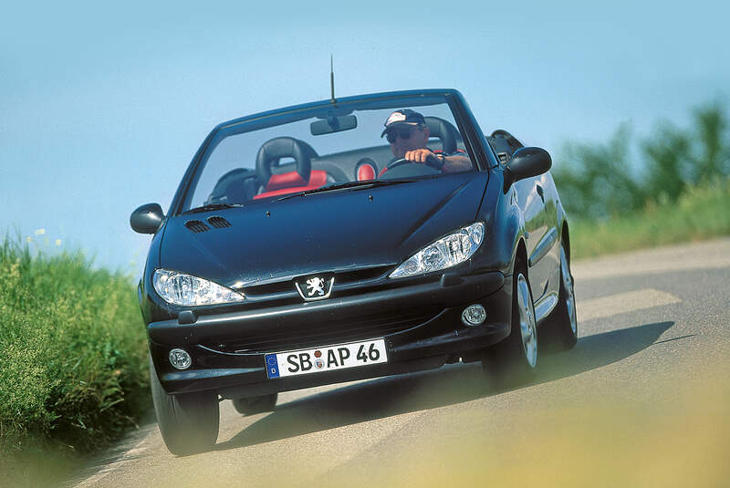 Peugeot 206 CC 110, Frontansicht