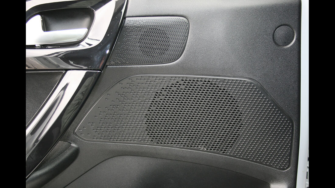 Peugeot 208, Innenraum-Check, Lautsprecher