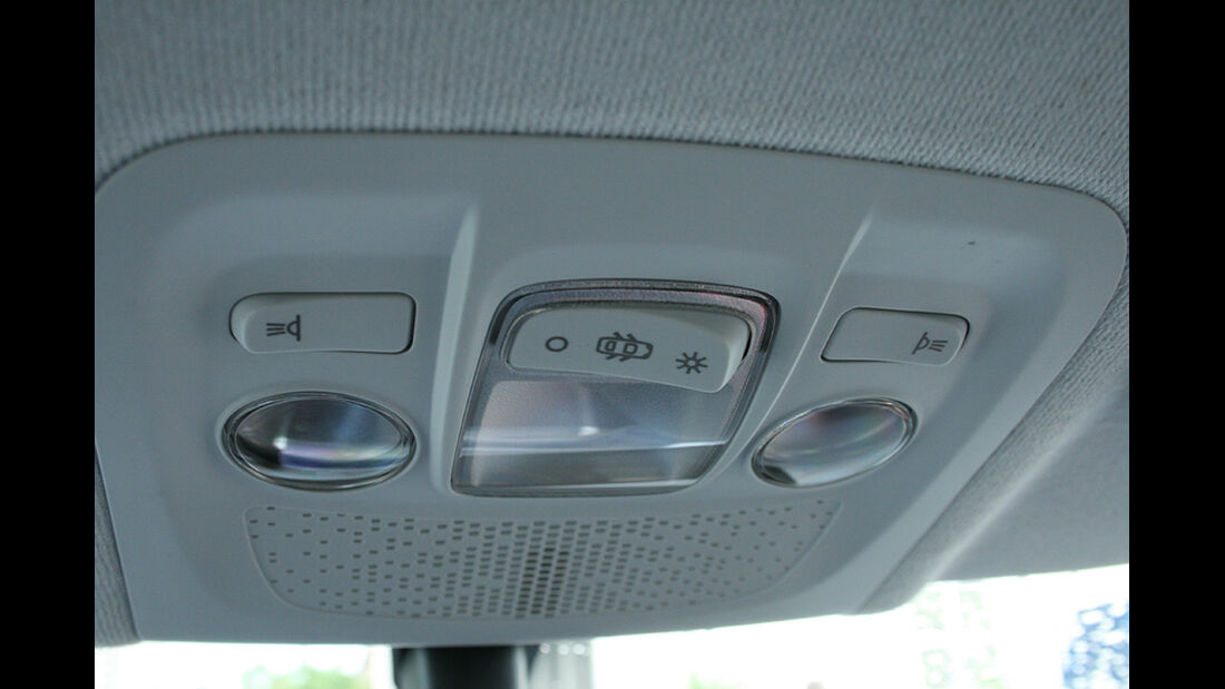 Peugeot 208, Innenraum-Check, Licht Innenraum