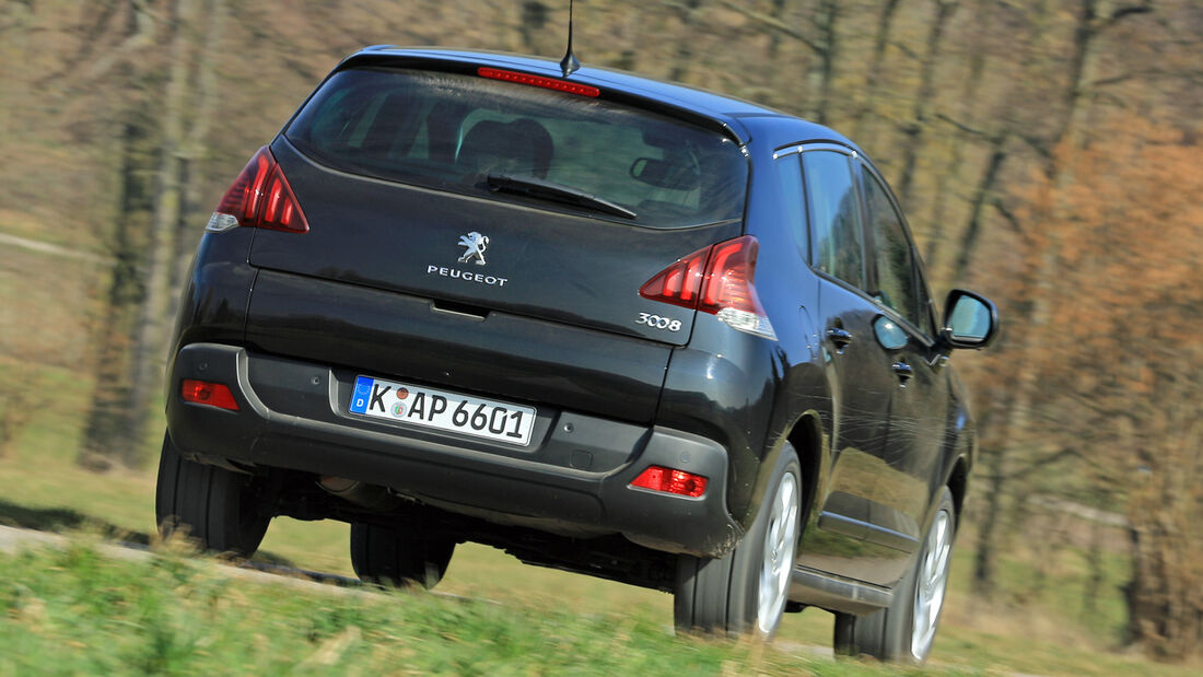 Peugeot 3008 1.6 VTi 120 ACTIVE, Heckansicht