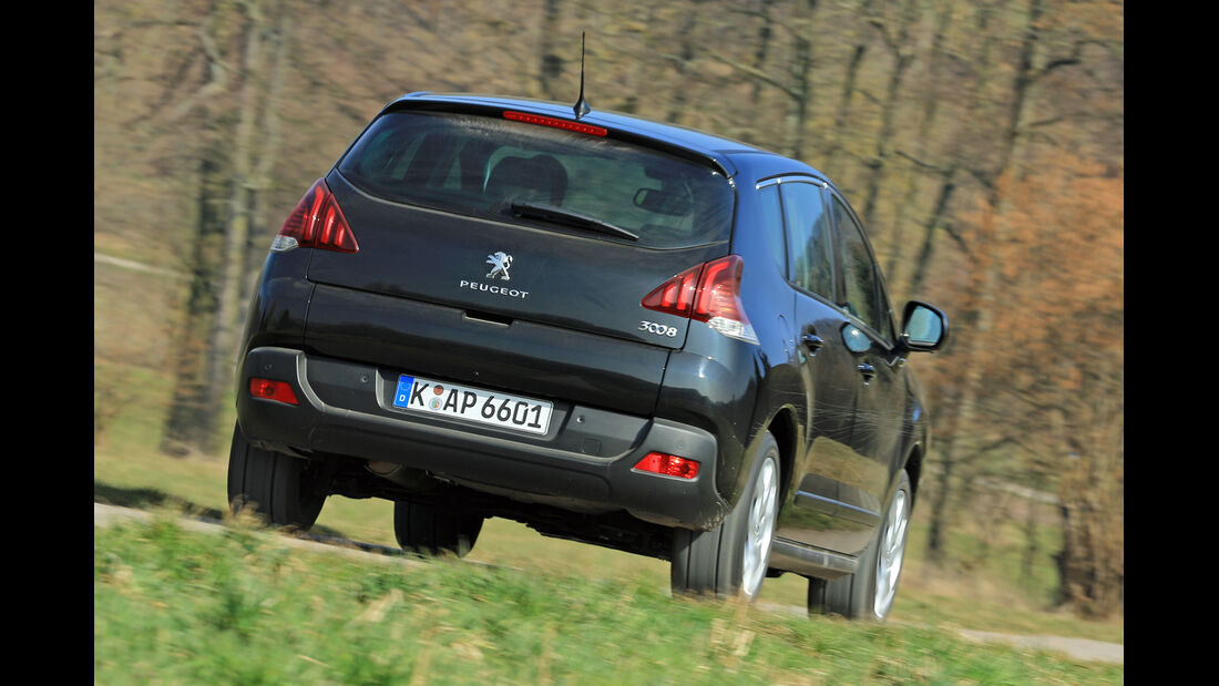 Peugeot 3008 1.6 VTi 120 ACTIVE, Heckansicht
