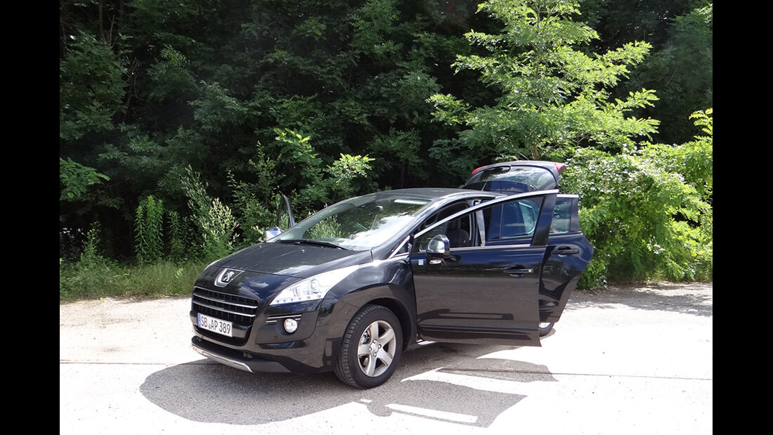 Peugeot 3008, Innenraum-Check, Front