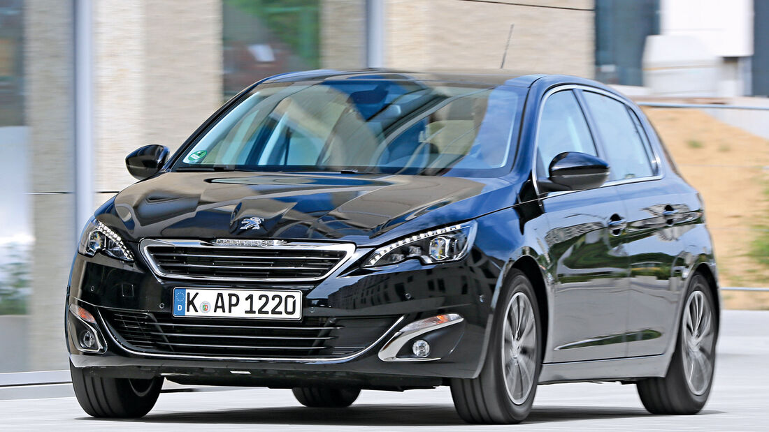 Peugeot 308, Frontansicht