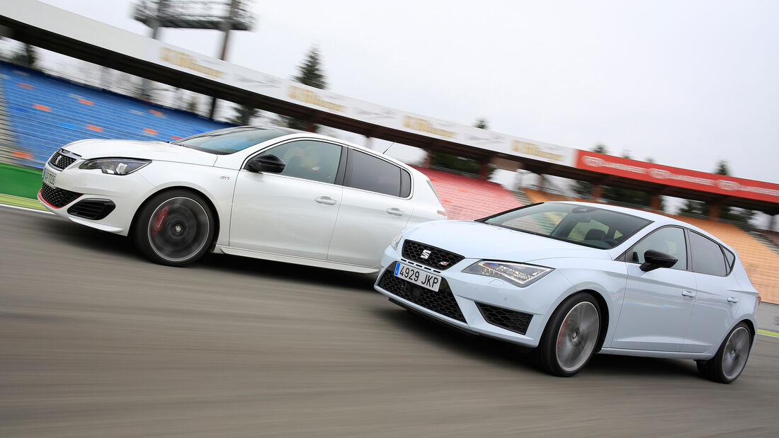 Peugeot 308 GTi, Seat Leon Cupra 290