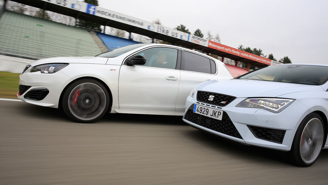 Peugeot 308 GTi, Seat Leon Cupra 290