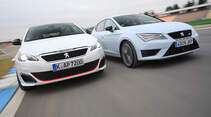 Peugeot 308 GTi, Seat Leon Cupra 290