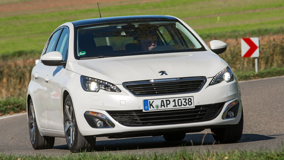 Peugeot 308 e-HDI 115, Frontansicht