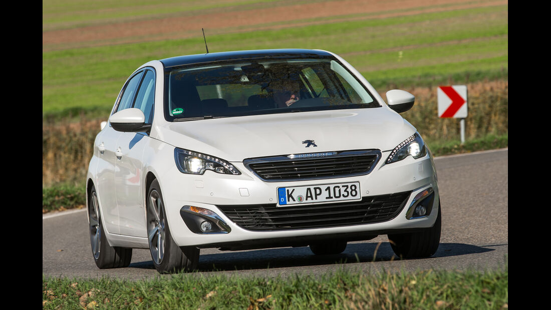 Peugeot 308 e-HDI 115, Frontansicht