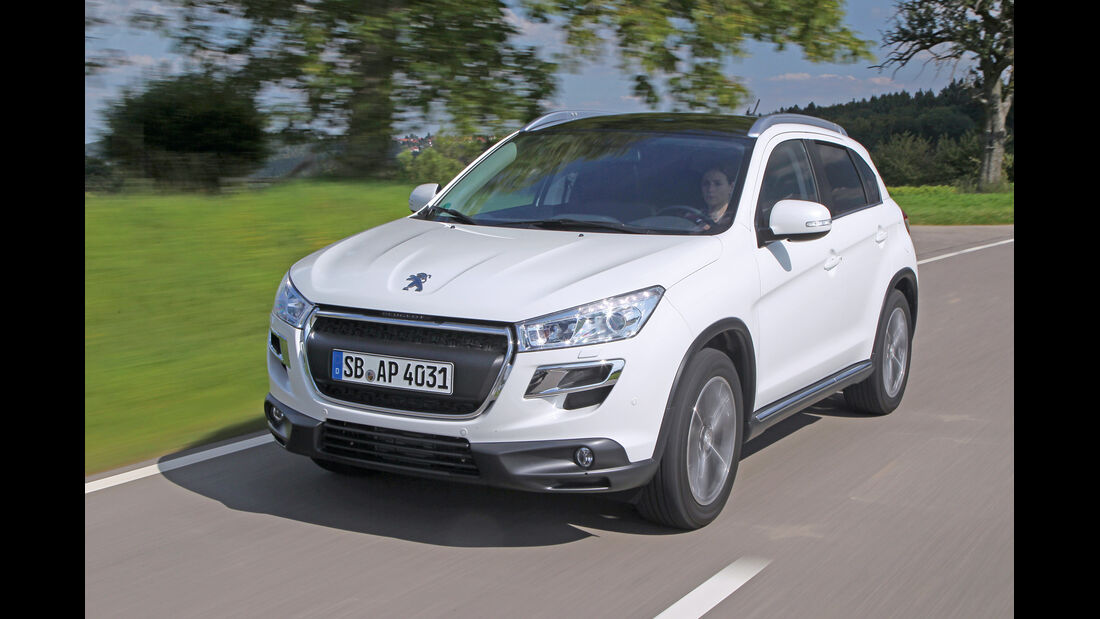 Peugeot 4008 HDi 115 Allure, Frontansicht