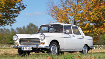 Peugeot 404, Seitenansicht