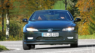 Peugeot 406 Coupé 2.0, Frontansicht