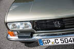 Peugeot 504 Coupé, Frontscheinwerfer, Kühlergrill