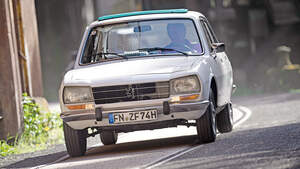 Peugeot 504, Frontansicht