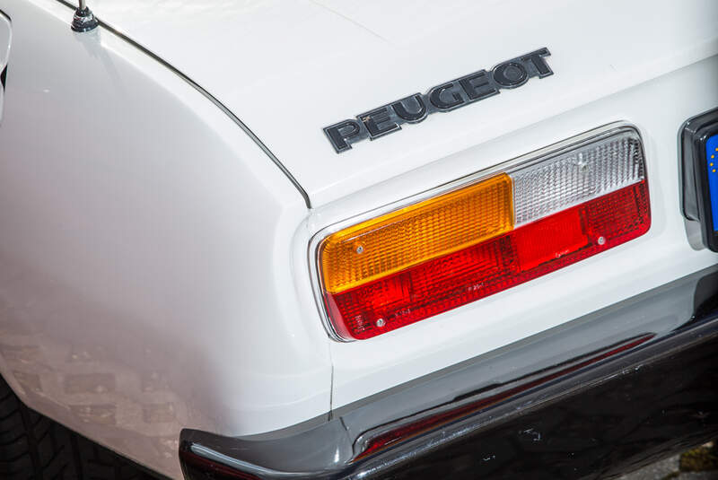 Peugeot 504 TI Cabrio, Heckleuchte