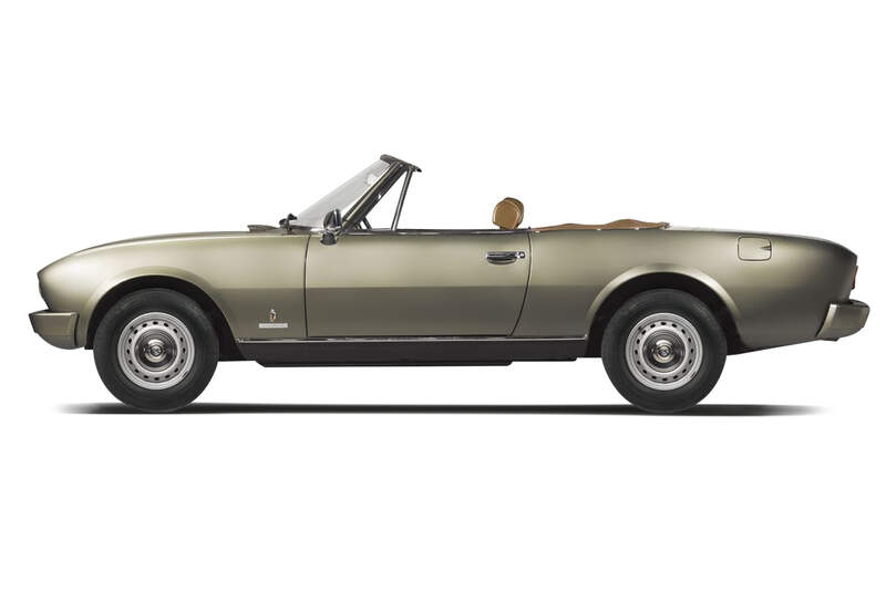 Peugeot 504 TI Cabrio, Seitenansicht