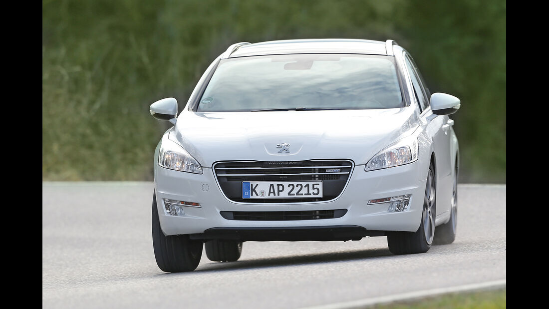 Peugeot 508 SW Blue HDI 180, Frontansicht