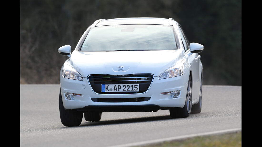 Peugeot 508 SW HDi 180, Frontansicht