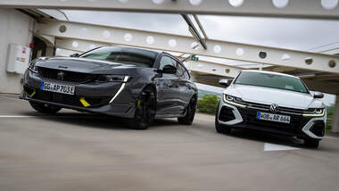 Peugeot 508 SW PSE, VW Arteon SB R, Exterieur